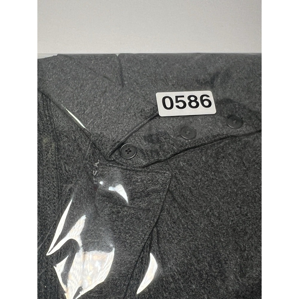 John Varvatos Polo Shirt Mens XXL Gray 100% Cotton Short Sleeve Preppy‎ Soft - Picture 8 of 8